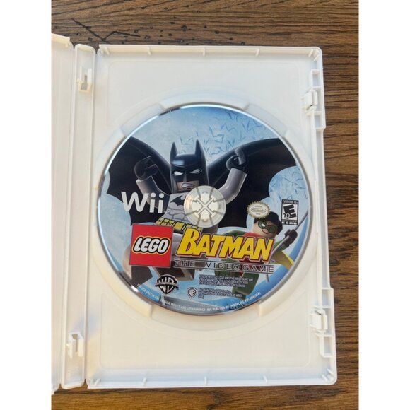 Lego Batman The Videogame For Nintendo Wii Game with Case - Picture 2 of 4